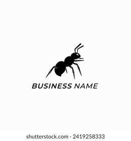 design logo creative insect ant