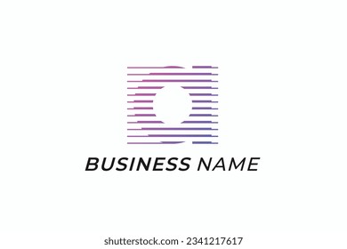 design logo creative letter A