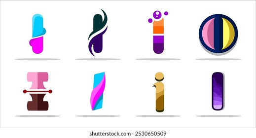 Logotipo de diseño letra creativa I