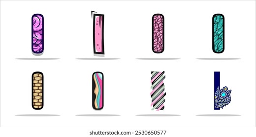 Logotipo de diseño letra creativa I