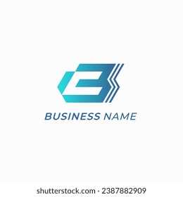 design logo creative letter B and letter C