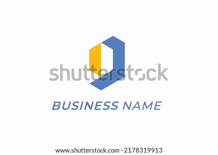 design logo creative letter D digital