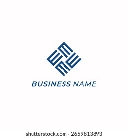 Design Logo kreative Buchstaben M und E