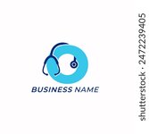design logo creative letter O and stethoscope