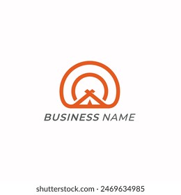 Diseño logo carta creativa O y tienda
