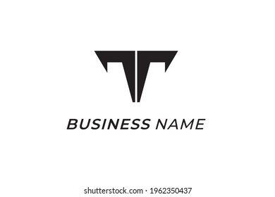design logo creative letter T and letter R
