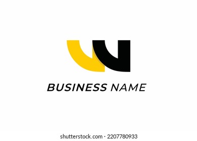 design logo creative letter W