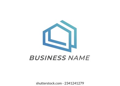 logotipo de diseño línea creativa