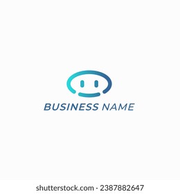 design logo creative line nose pig