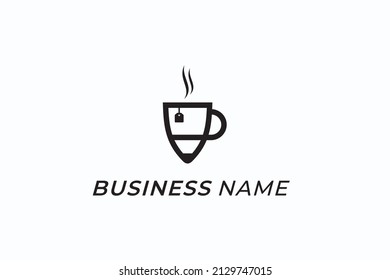 design logo creative mug and pencil