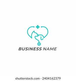 design logo creative pet clinic