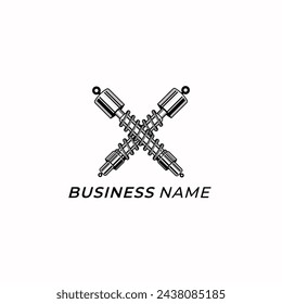 design logo creative shock breaker automotive part