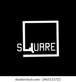 design logo creative square and letter Q