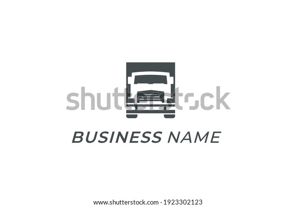 design logo creative\
truck cargo delivery
