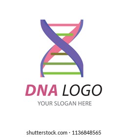 Design logo DNA element. Abstract molecule vector. Computer science and engineering concept icons. vector illustration.