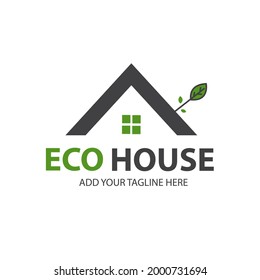 Diseño Logotipo Eco House elegante