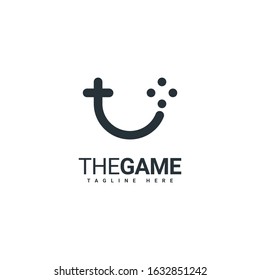 Design a Logo Game With a Combination of Joystick Icons and Smiley Facial Expressions