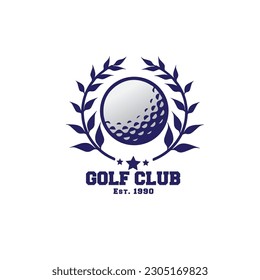 design logo golf vector illustration
