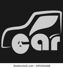 design logo and icon of car with some concept design