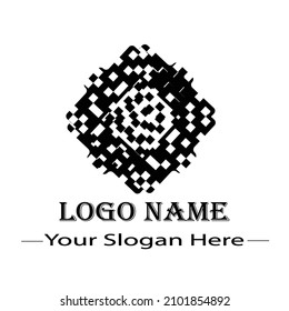 diseño de un logotipo e icono con algunos estilos de diseño