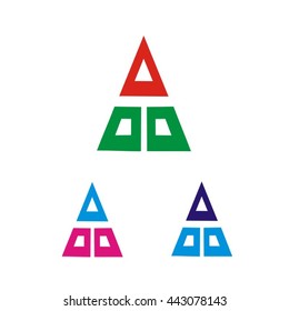 Design logo icon template. Vector illustration.