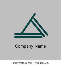Design Logo A Letter Free Vector