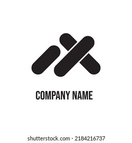 Design logo A Letter free vector