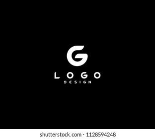 Design Logo Letter G Minimal Monogram