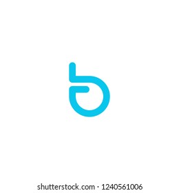 Design Logo Linked TB Letter Monogram Modern Minimalist