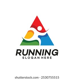 design logo for marathon running