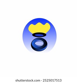 Design logo minimalist and modern. You can put your brand name in below. Sticker , label, etc .