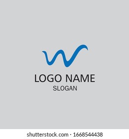 Design logo name slogan vector