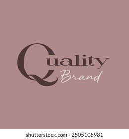 Logotipo de diseño sobre fondo rosa