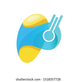 design logo tecnology art vector icon mascot colorful