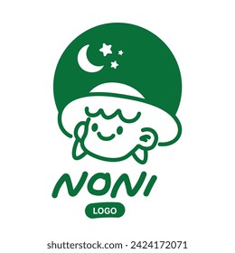 design logo template for cute brand