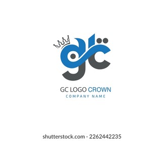 Diseñar un logotipo que exprese la corona del lujo con dos letras gc