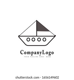 design Logo Transport sea ocean