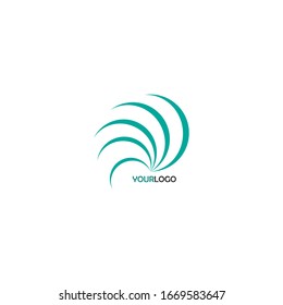 design logo vector semi circle 