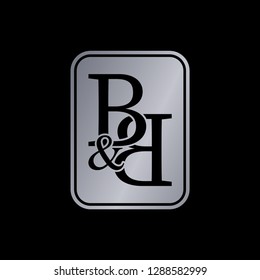 The design of logos with B & B letters that look very simple and elegant. very suitable for your work project. Vector EPS 10