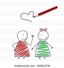A design for Love.