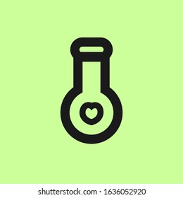 Design a love potion icon template
