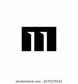 The design of the M eleven logo with the number 11 in the negative space.