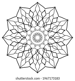 design mandala ornament and vector