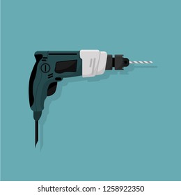 Design of a manual electric drill, a work tool