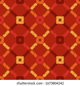 Diseño con sombreado manual. Ornamento étnico boho.Fondo impecable. Motivo tribal. Ilustración vectorial para diseño web o impresión.