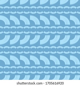 Diseño con sombreado manual. Ornamento étnico boho. Patrón sin problemas. Motivo tribal. Ilustración vectorial para diseño web o impresión.