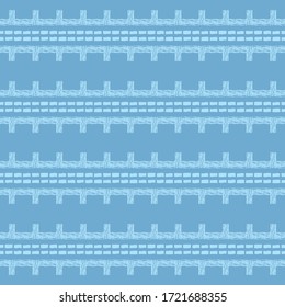 Design with manual hatching. Ethnic boho ornament. Seamless background. Tribal motif. Vector illustration for web design or print.