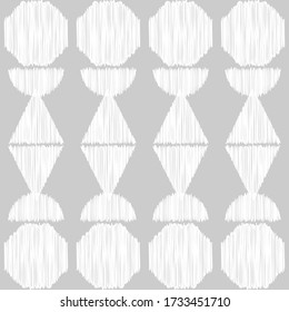 Design with manual hatching. Ethnic boho ornament. Seamless background. Tribal motif. Vector illustration for web design or print.
