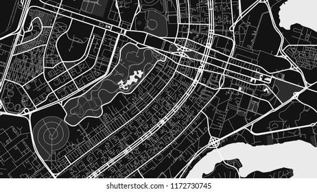 design map black white map city