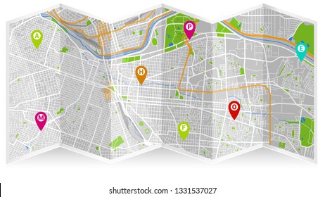 design map city gps El Paso